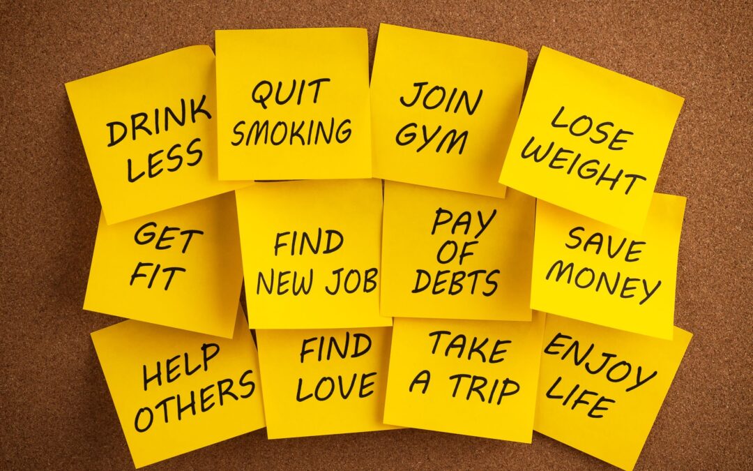 New Years Resolutions Post It Notes _15059243_l