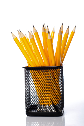 Yellow pencils